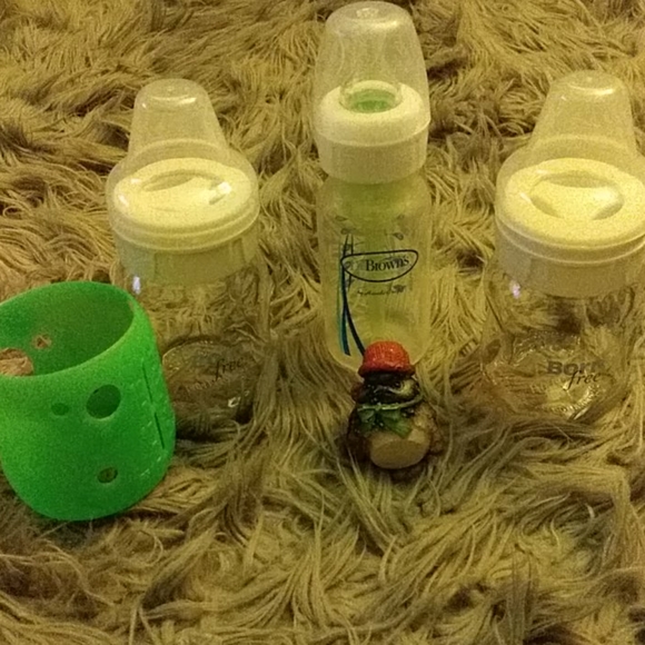 2 Born free Glass bottle & 1 4oz Dr Browns bottle - Picture 6 of 8